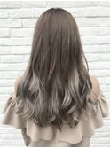 ☆グレージュホワイティグラデーション☆