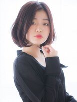 ヘアアンドスパ モーブ 世田谷(hair&SPA Mauve) 大人かわいいバレイヤージュとろみワンカールモードロブ