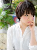 *+COVER HAIR+*…トレンド前下がりショートa