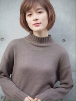 グルグル 下総中山店(GULGUL)&nbsp;前髪パーマ 簡単スタイリングナチュラルショート 下総中山