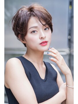 エース (ACE) ACE ハンサムショート×アッシュブラウン