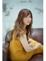 ナオシ トレス 富雄店(nao*c tres)&nbsp;【nao*c tres奈良】ゆるふわウェーブ大人可愛いベージュカラー☆