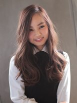 ナナナパレナ 梅田店(nanana parena)&nbsp;ゆるふわデジパ風ブランジュ☆艶髪カラー【nanana parena】