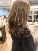 柔らかカラーのスモーキートパーズ×シルバー