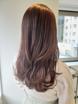 アスタリスク(asterisk) 【asterisk】ピンクブラウンで春スタイル【西村優子】