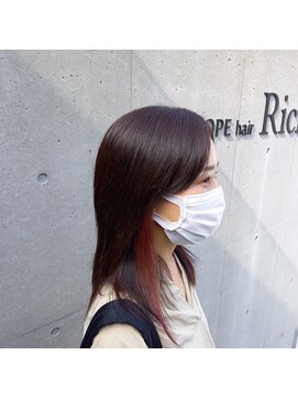 ロペヘアリッシェル(LOPE hair Richel) 【LOPE hair Richel】オーハシ/イヤリングカラー
