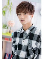 ミック 日暮里店(miq) ツートンカラーの重軽ツーブロックマッシュウルフa1