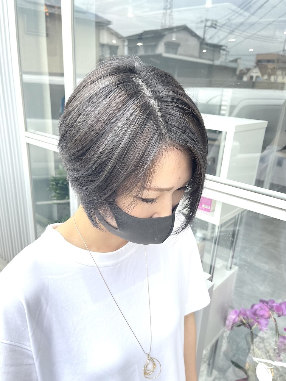 2025年春】ショート グレージュの髪型・ヘアアレンジ｜人気順｜6