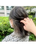 インナーカラー【black×silver】_217