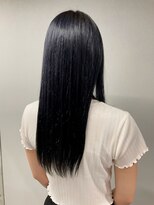 イーエー ヘアー(E.A hair)&nbsp;金髪からオシャレ暗髪♪ネイビーグレー