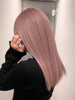 マイル 渋谷(mile)の写真/美髪特化salon*カラーも艶がある髪だからこそ"綺麗"*髪のダメージレベルに合わせて薬剤・配合選定*[渋谷駅]