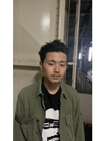 ウェルネス(Wellness) ツイストスパイラルサイドパートスキンフェード2