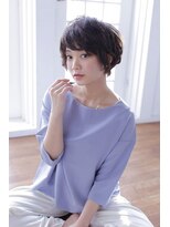 リーフ 御門台店(LeaF) 大人可愛いシフォンショート☆