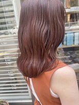 ネオリーブ アンド 渋谷店(Neolive &)&nbsp;【韓国/ダブルカラー】春夏感オレンジブラウン