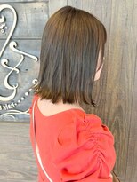 フロール(Flor)&nbsp;【flor 戸塚】*外ハネボブ+オリーブベージュ*