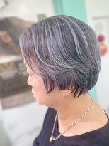 マティーナ ヘアー 池袋(Matina hair)&nbsp;【白髪ぼかし/シルバーハイライト】20代30代40代