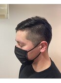 アップバング ベリーショート
