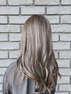 オーガニックエコ 川越(organic+eco) 20代30代大人かっこいいグレージュハイライト