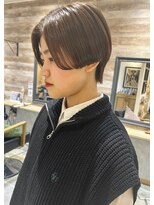 ラボヌールヘアー 札幌店(La Bonheur hair etoile) 【熊澤】ハンサムショート◯