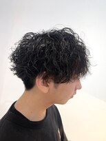 ヴィ 大宮(Vii)&nbsp;ダークアッシュ/カルマパーマ/アッシュブラック[メンズ/大宮]