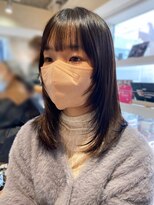 ラボヌールヘアー リアン 川越店(La Bonheur hair Lier) 顔周りレイヤーカット / ウルフレイヤー