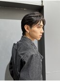 ニュアンスパーマセンターパート3wayスタイル