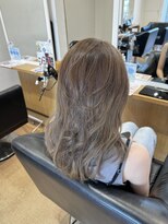 アンソル オブ リシェール(N'SOL of RICHAIR)&nbsp;前髪/アンブレラカラー/こなれミディ/イメチェン/ウェーブパーマ