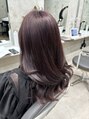 アルマヘア(Alma hair)&nbsp;ブリーチなしダブルカラーで作るピンクラベンダー《Wカラー》
