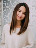 ノーバングクールレイヤー☆20代30代40代50代