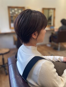 ゴーシェン 津田沼本店(Goshen) ピンクブラウン×コンパクトショート