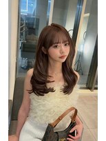 ラル 立川(lar)&nbsp;cカールレイヤー_イメチェン美髪外ハネボブホワイトブロンド