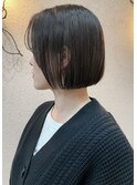 切りっぱなしボブ/似合わせボブ/ワンレンボブ/ショートボブ/柏