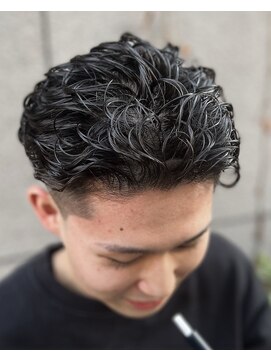 ジェントルマンバーバー(gentleman Barber) オールバックパーマ
