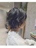 【最上ケア×おしゃれパーマ】似合わせカット＋ナチュラルパーマ＋Tr(4STEP)