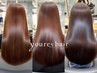 【5周年特典】cut+アディクシーカラー+高級オージュア+スパ￥14900→9900