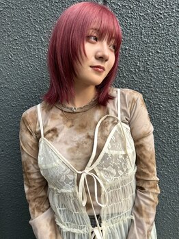 ウィム(wim)の写真/［ケアブリーチ］洋服みたいに何度も変えたくなるカラーだから。頭皮にも髪にも"ストレスフリー"で