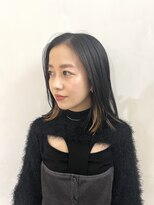 マスカリ(muscali)&nbsp;暗めカラー#デザインカラー#フェイスフレーミングハイライトc28