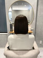 オルブ 戸塚安行店(Oluve)&nbsp;ワンレンショートボブ・艶髪・ナチュラル・上品・韓国風ヘア