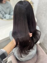 ラビス(Lovis) 黒髪カタログ/オリーブグレー/小顔ヘア/ココアベージュ