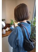 大人な丸みボブ