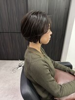 グランドライン(GRAND LINE)&nbsp;ボブ　切りっぱなし　パーマ　ショート