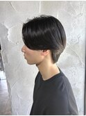 MEN’S HAIR/サーフカール/刈り上げセンターパート/群馬高崎