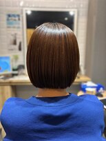 カミケンガレリア(kamiken. galleria)&nbsp;大人のまとまる美ボブ×縮毛矯正【カミケンガレリア/郡山】
