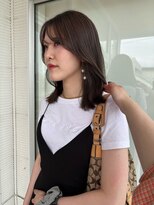 サラビューティーサイト 九大学研都市店(SARA Beauty Sight)&nbsp;グレージュカラー/レディーススタイル/ミディアムスタイル