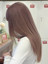 アッシュ 大宮店(Ash)&nbsp;髪質改善ブリーチ/ピンクミルクティー