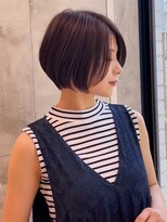 アンド ストーリーズ(&STORIES)&nbsp;ボブ前髪あり前髪なし面長丸顔/30代/40代/50代/ショート【大本】