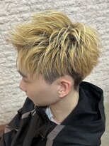 ジュンヌオム リンカラン(Jeune Homme LINGKARAN)&nbsp;金髪ショート