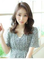 アフロート ディル(AFLOAT D'L)&nbsp;【AFLOAT D'L 表参道】 大人の前髪長め レイヤースタイル