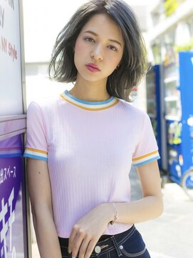 アジールヘア 池袋東口店(agir hair) こなれミディスタイル【池袋/池袋東口】