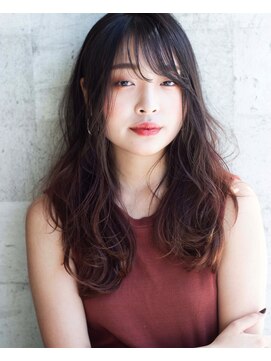 ザ シー 海老名(The C) [The C 岩崎]お顔周り似合わせ◎色っぽウェーブセミディ^_^